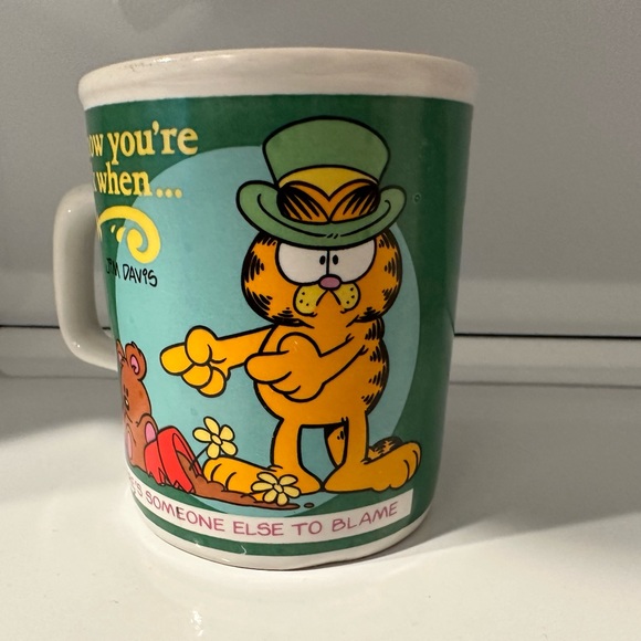 Vintage 1978 Garfield by Jim Davis Mug • - Picture 7 of 10